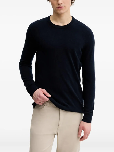  From Future Round-neck Sweater - Blue 