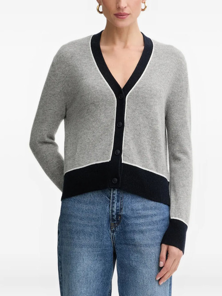  From Future V-neck Cardigan - Grey 