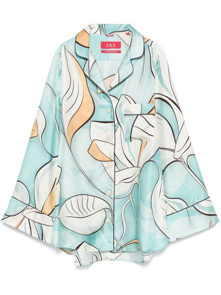  F.r.s For Restless Sleepers Emera Shirt - Blue 