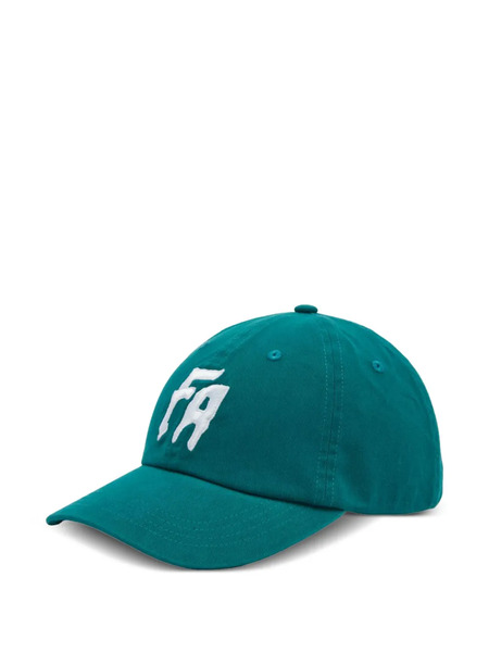  Fucking Awesome Logo-embroidered Curved-peak Baseball Cap - Green 