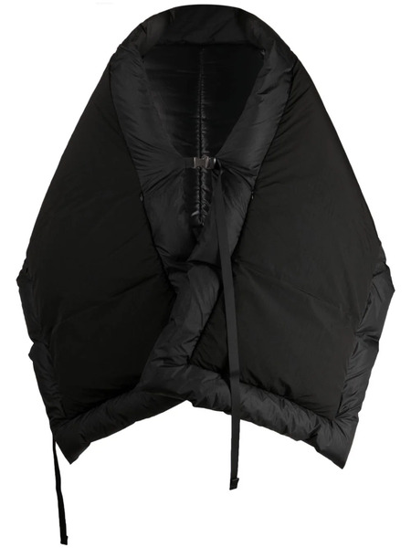  Fumito Ganryu Quilted Padded Scarf - Black 