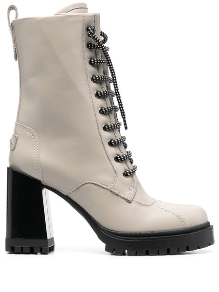  Furla Climb 95mm Hiking Boots - Grey 