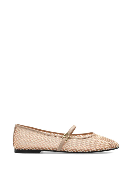  Furla Etoile Net Ballet Flats - Neutrals 