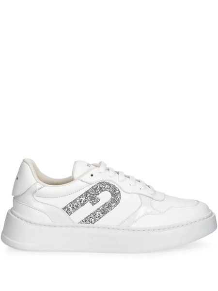  Furla Glitter Detailing Trainers - White 