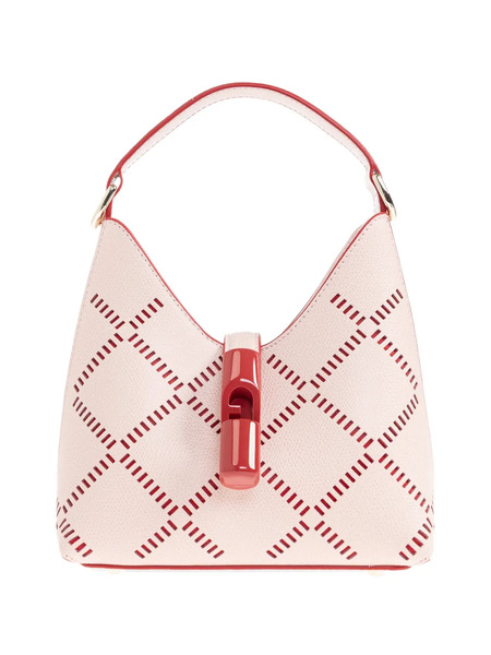  Furla Goccia Patterned Tote Bag - Pink 