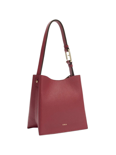  Furla Grained Handle Tote Bag - Red 