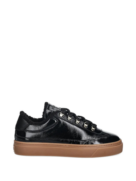  Furla Lace-up Platform Sneakers - Black 