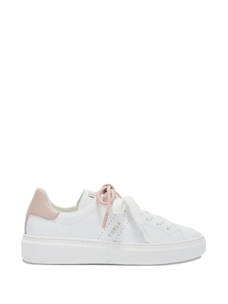  Furla Lace-up Sneakers - White 