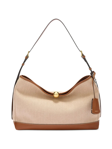  Furla Large Sfera Soft Shoulder Bag - Neutrals 