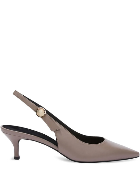  Furla Leather Pumps - Brown 