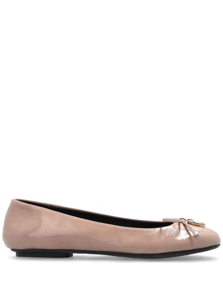  Furla Logo-plaque Ballet Flats - Pink 