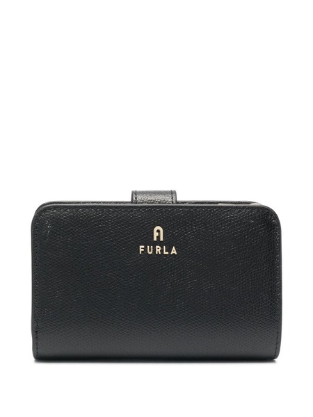  Furla Logo-plaque Detail Wallet - Black 