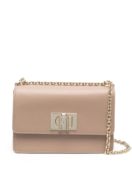  Furla Mini 1927 Leather Crossbody Bag - Neutrals 