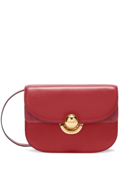  Furla Mini Sfera Flap Crossbody Bag - Red 