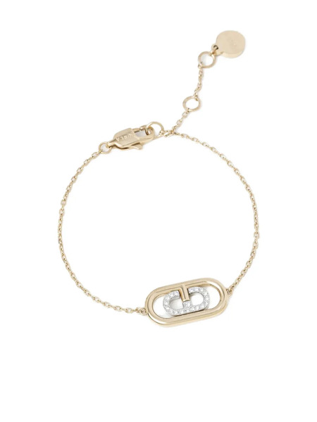  Furla Ooh Crystal-embellished Bracelet - Gold 