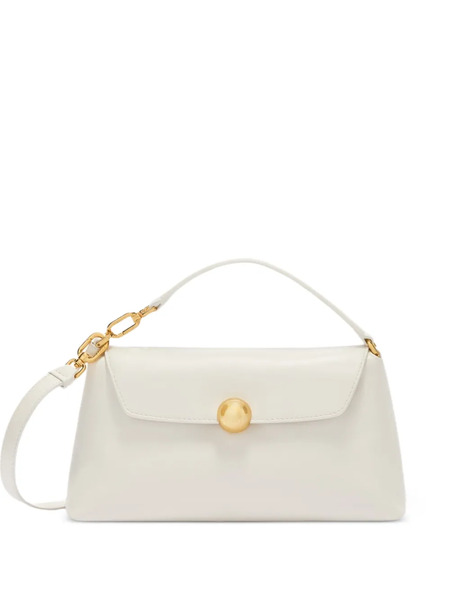  Furla Sfera Trapezoidal Leather Mini Bag - White 