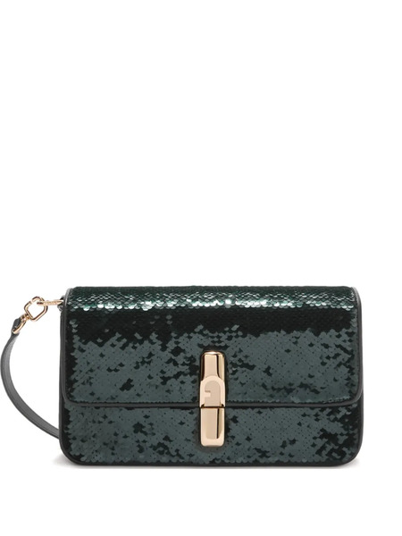  Furla Small Iride Sequin Cross Body Bag - Green 