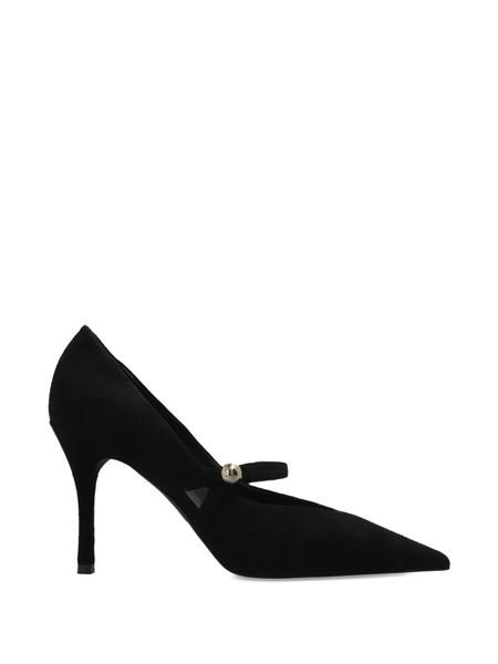  Furla Strap Pointed Pumps - Black 