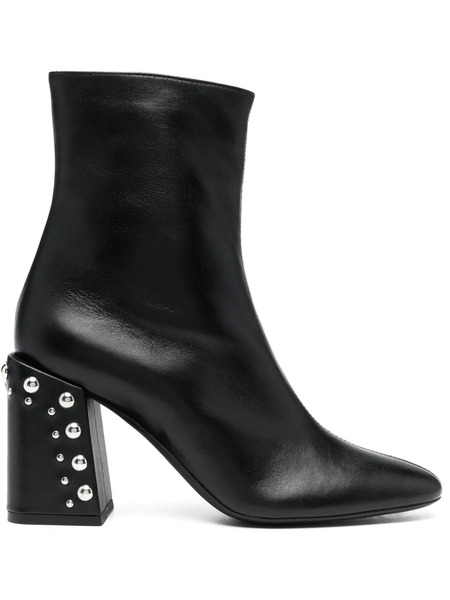 Furla Studded-heel 75mm Ankle Boots - Black 