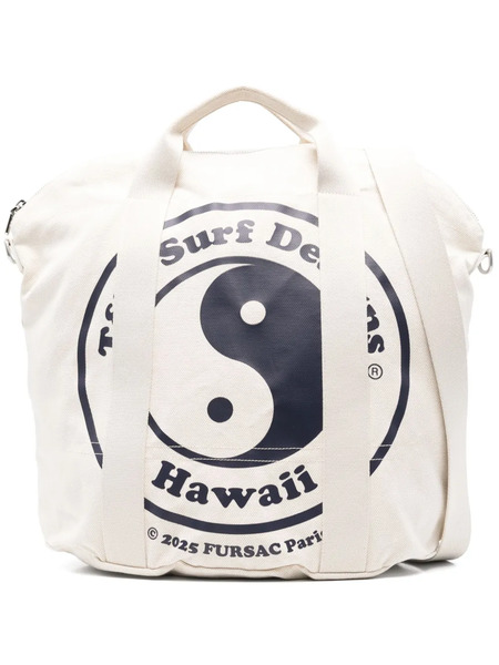  Fursac Canvas Tote Bag - Neutrals 