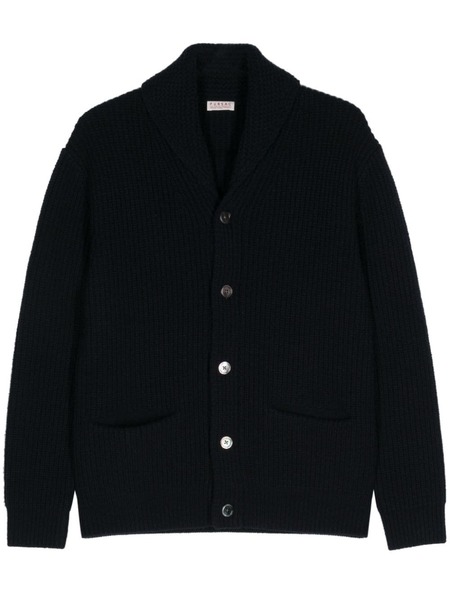  Fursac Chunky-knit Wool Cardigan - Blue 
