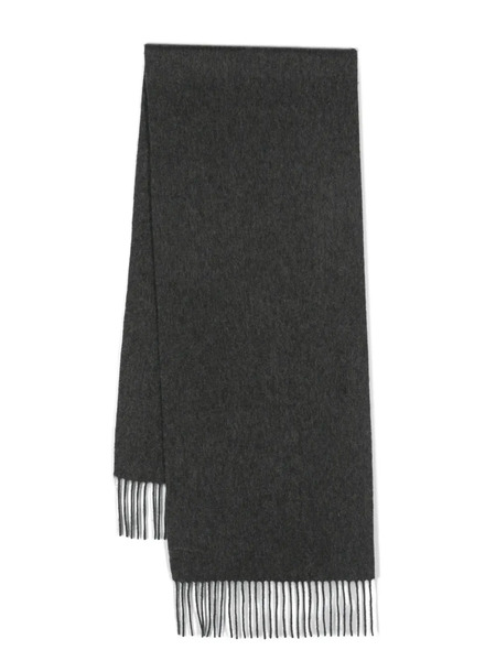  Fursac Fringed Cashmere Scarf - Grey 