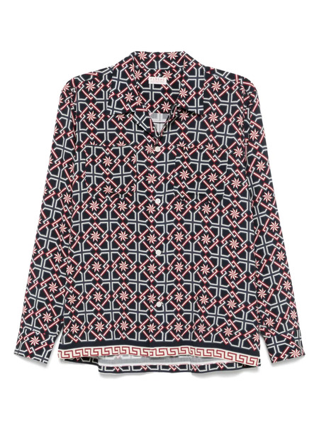  Fursac Graphic-print Shirt - Blue 