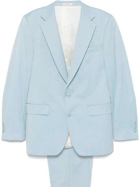  Fursac Herringbone Suit - Blue 