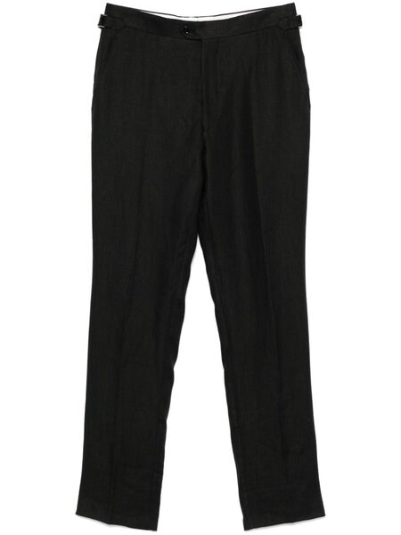  Fursac Linen Trousers - Black 