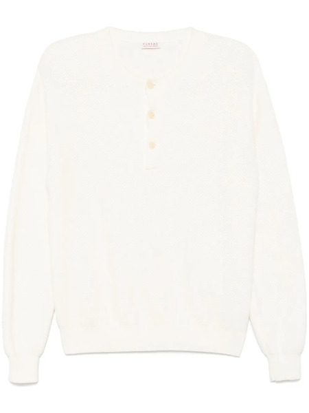  Fursac Open-knit Sweater - White 