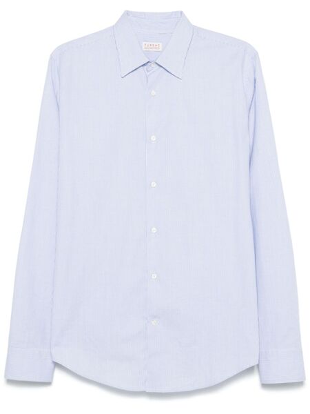  Fursac Patterned-jacquard Shirt - Blue 