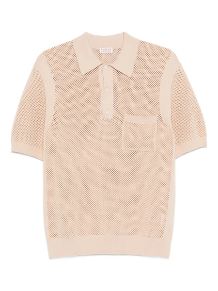  Fursac Pocket Openwork Polo Shirt - Neutrals 