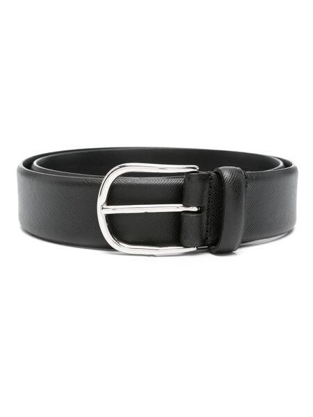  Fursac Saffiano-leather Belt - Black 