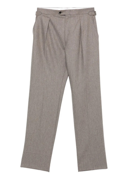  Fursac Virgin Wool Straight-leg Trousers - Grey 