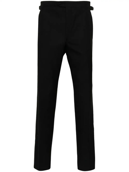 Fursac Wool-faille Tuxedo Trousers - Black 