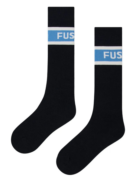  Fusalp Colour-block Jacquard Socks - Black 