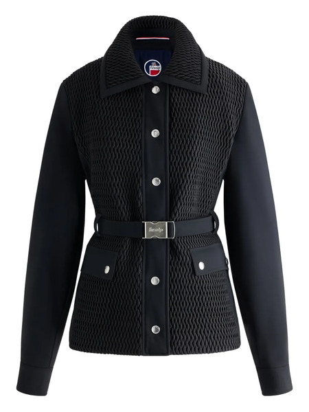  Fusalp Diamara Belted Bomber Jacket - Black 