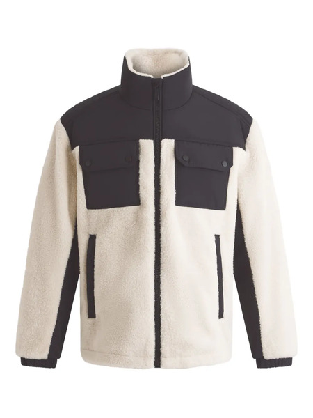  Fusalp Fleece Panelled Jacket - Neutrals 