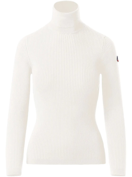  Fusalp High-neck Sweater - White 