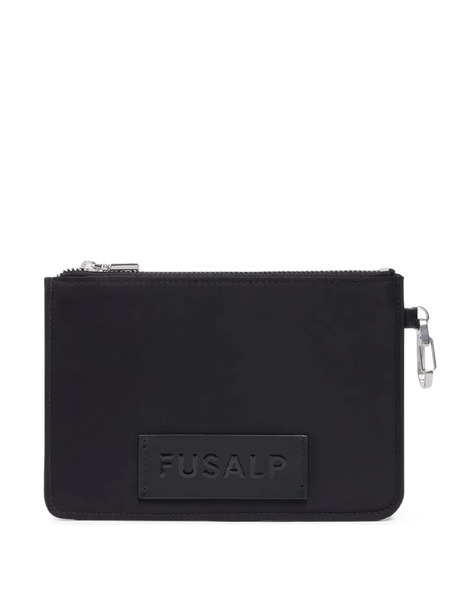  Fusalp Logo-appliqué Wallet - Black 