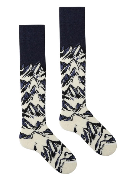  Fusalp Mount Ski Socks - Blue 