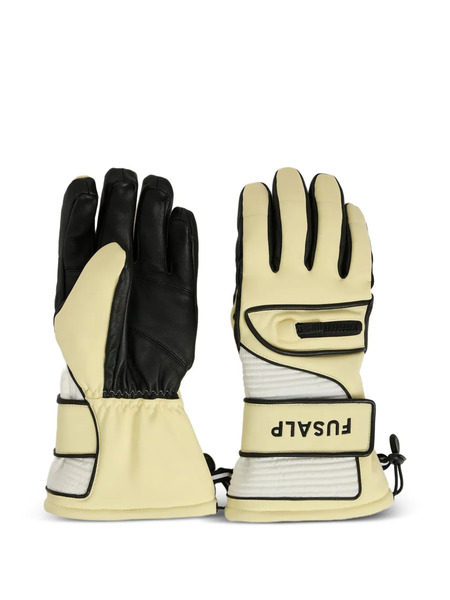 Fusalp Slalom Zip-pocket Ski Gloves - Neutrals 