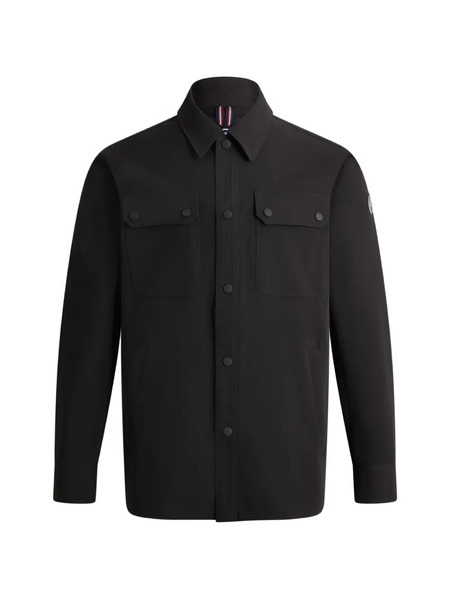  Fusalp Solandroz Button-up Pocket-details Jacket - Black 