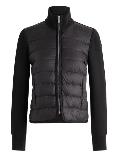  Fusalp Somarra Quilted Knitted Bomber Jacket - Black 