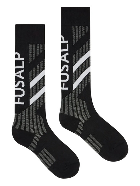  Fusalp Tech Ski Socks - Black 