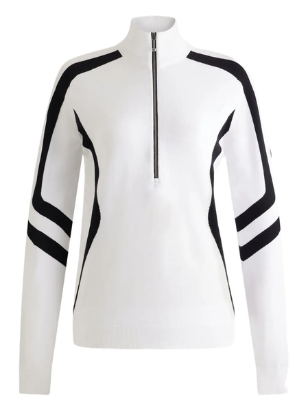 Fusalp Virginie Zip Sweater - White 
