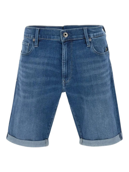  G-star Raw Rolled-hem Denim Shorts - Blue 
