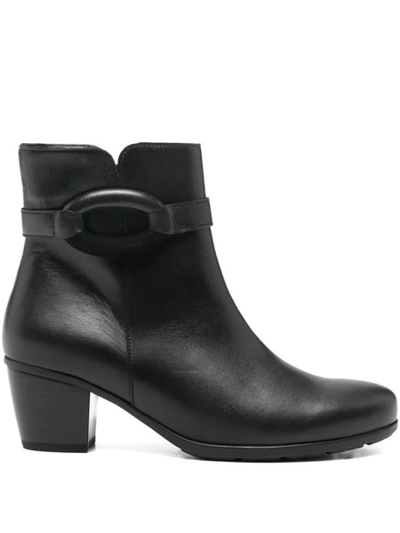  Gabor Buckle Booties - Black 
