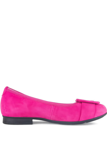  Gabor Buckle-detail Ballet Flats - Pink 