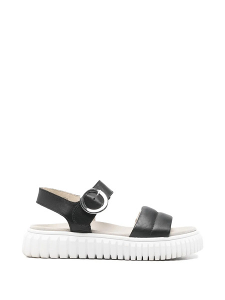  Gabor Buckle-strap Sandals - Black 